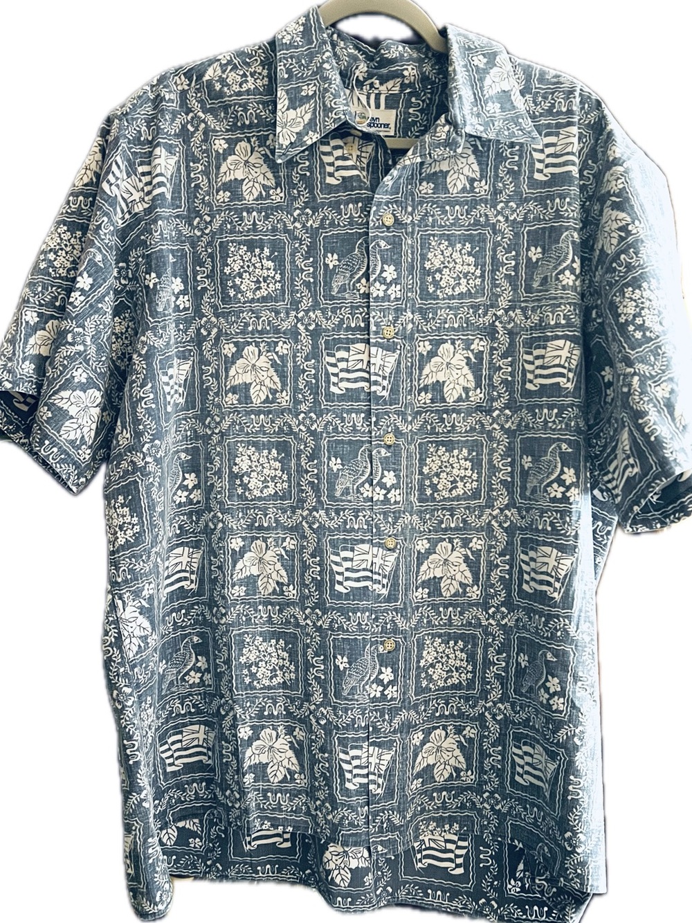 reyn spooner Lahaina sailor button down classic Y2K